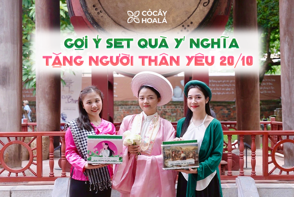 Gợi ý quà tặng 20/10 tinh tế cho mẹ, người yêu, bạn bè và đối tác