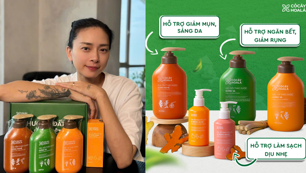 Ngô Thanh Vân lựa chọn tin dùng bộ sản phẩm từ Gừng – Nghệ của Cỏ Cây Hoa Lá cho hành trình làm mẹ lần đầu của mình