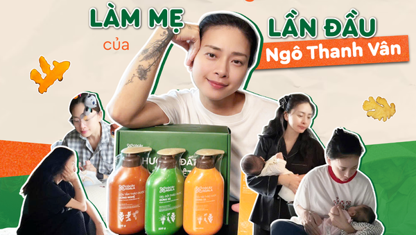 Bộ sản phẩm chăm sóc tóc & cơ thể Ngô Thanh Vân tin chọn khi sinh em Gạo có gì?