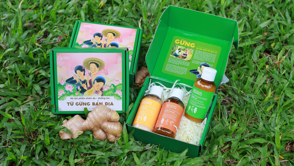 GIFTSET GỪNG BẢN ĐỊA – MÓN QUÀ NHỎ ĐƯỢC NHIỀU MẸ 