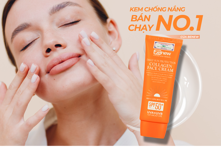 Kem Chống Nắng Benew Collagen – Vì Sao Luôn Nằm Trong Top Best Seller?