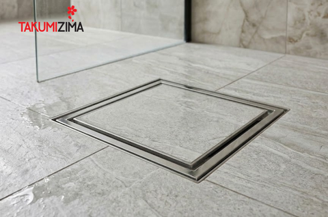 Kinh nghiệm chọn thoát sàn cho phòng tắm hiện đại