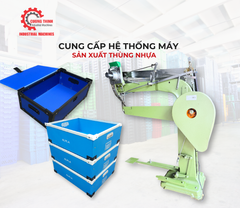 Giải pháp dây chuyền sản xuất thùng nhựa