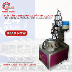 Máy Tán Đinh Bánh Xe Đẩy RM-J12A2-R: Giải Pháp Lắp Ráp Nhanh, Chắc Chắn Cho Xưởng Sản Xuất