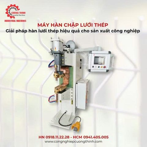 Máy Hàn Chập Lưới Thép - Giải Pháp Hàn Lưới Thép Hiệu Quả Cho Sản Xuất Công Nghiệp