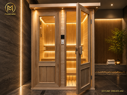 Thiết kế và thi công phòng xông hơi Trường Thọ Spa