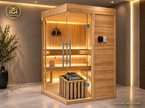 Thiết kế và thi công phòng xông hơi Hồi Spa