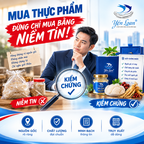 MUA THỰC PHẨM – ĐỪNG CHỈ MUA BẰNG NIỀM TIN!