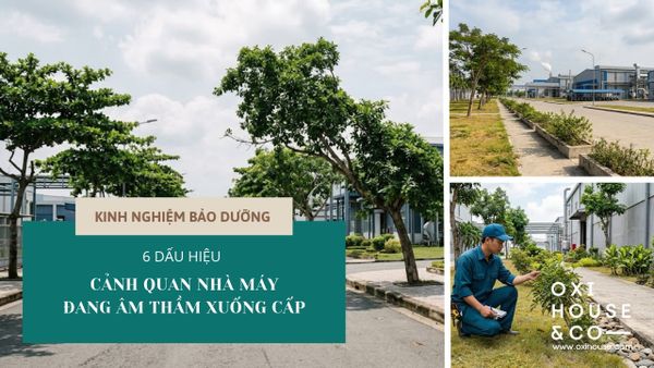 6 DẤU HIỆU CẢNH QUAN NHÀ MÁY ĐANG ÂM THẦM XUỐNG CẤP