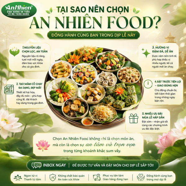 Tại Sao Nên Chọn An Nhiên Food? – Đồng Hành Cùng Bạn Trong Dịp Lễ Này