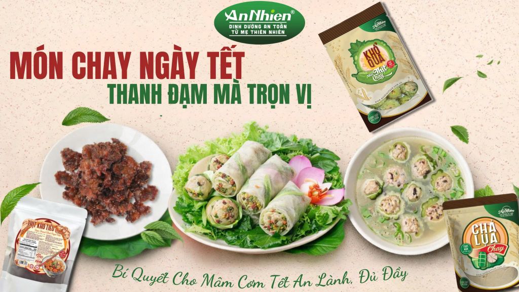 Món Chay Ngày Tết Thanh Đạm Mà Trọn Vị – Bí Quyết Cho Mâm Cơm Tết An Lành, Đủ Đầy