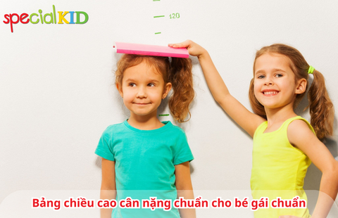 Bảng chiều cao cân nặng cho bé gái chuẩn WHO 2026