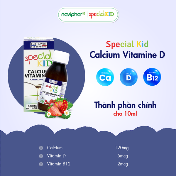 5 loại canxi hữu cơ cho bé tốt nhất hiện nay từ Pháp