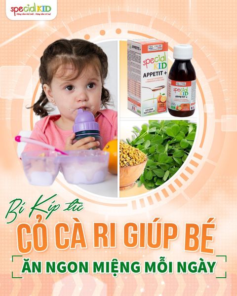 Hướng dẫn sử dụng siro ăn ngon Special Kid Appetit+ đúng cách