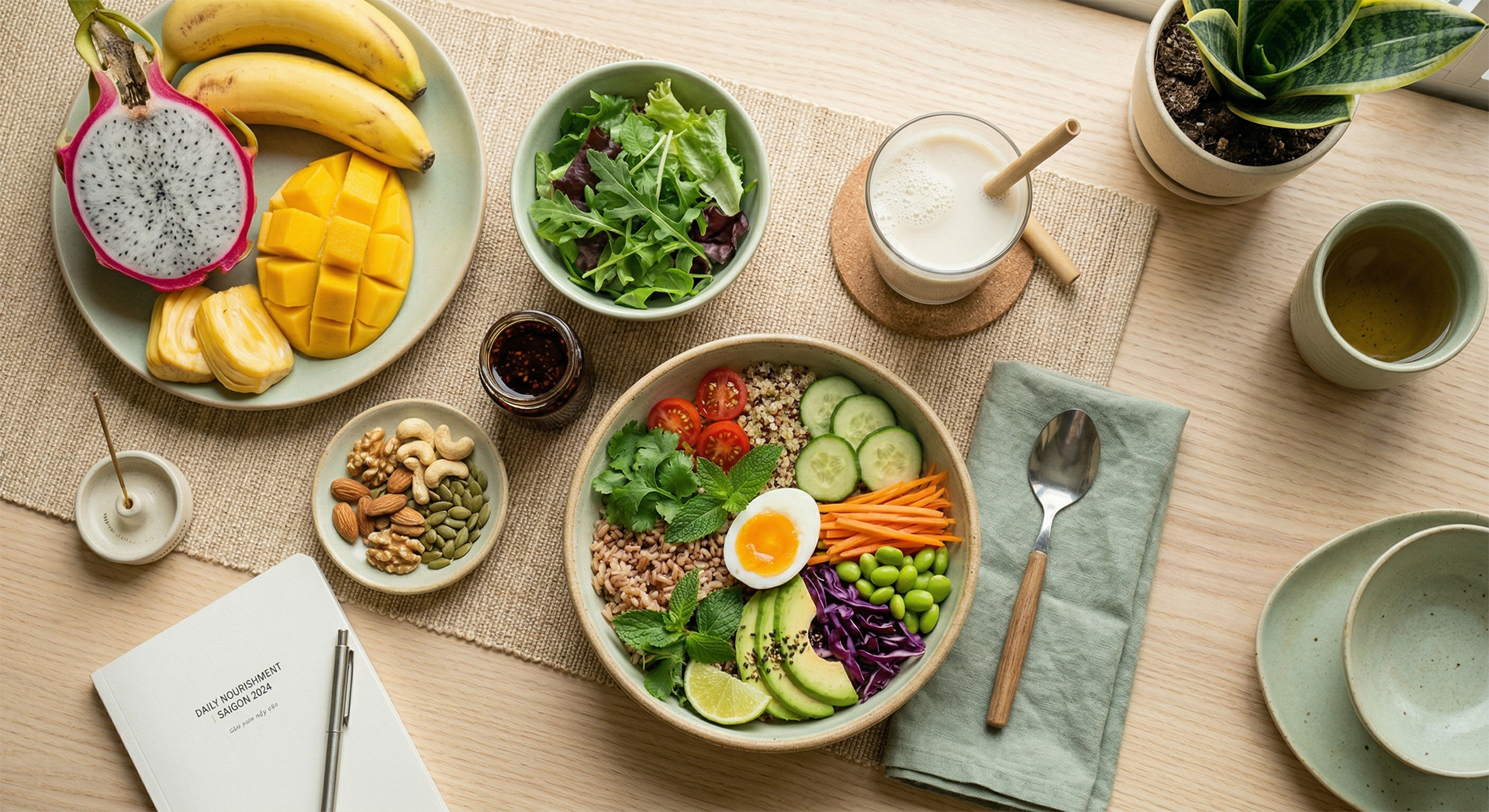 ĂN UỐNG CÂN BẰNG - BÍ QUYẾT GIỮ SỨC KHỎE MỖI NGÀY