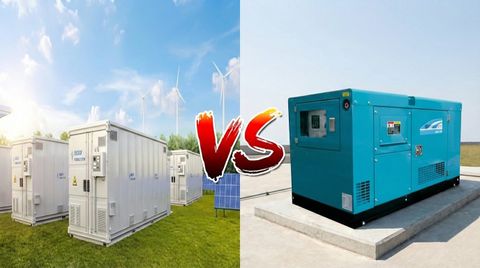 BESS vs máy phát điện diesel: doanh nghiệp nên chọn giải pháp nào?