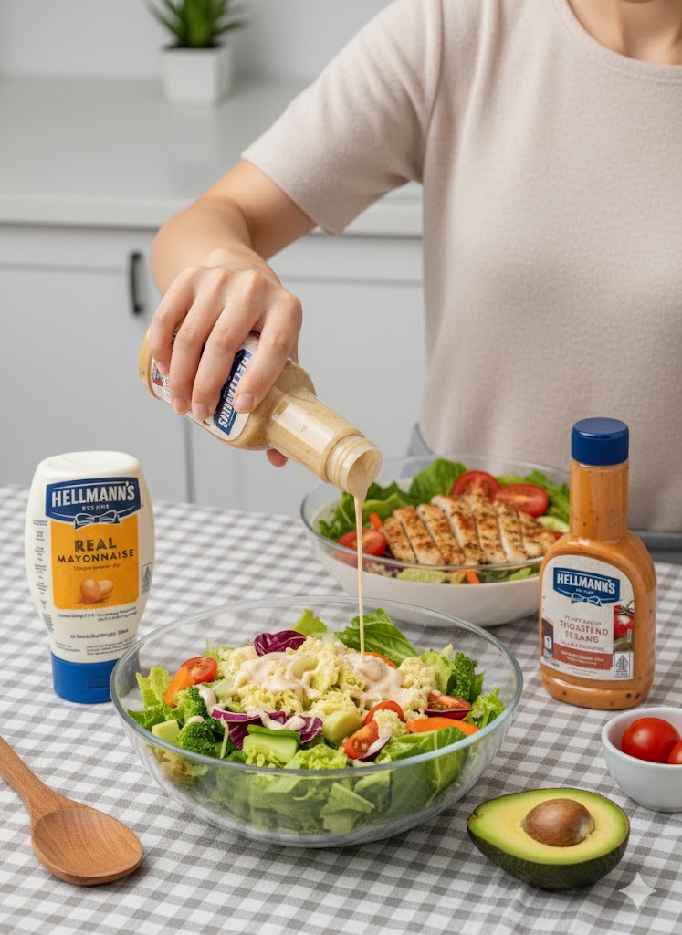 Xốt Salad Thousand Island Hellmann’s 250ml - Thương Hiệu Mỹ, SX Thái Lan | Hellmann’s Thousand Island Salad Dressing 250 ml