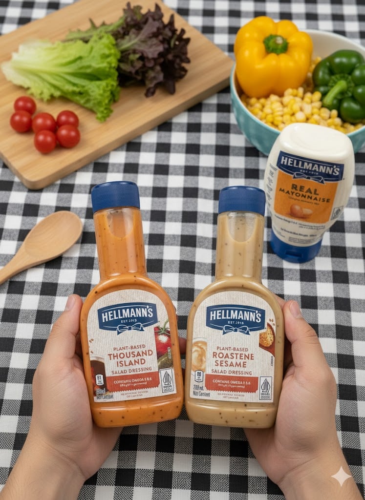 Xốt Salad Thousand Island Hellmann’s 250ml - Thương Hiệu Mỹ, SX Thái Lan | Hellmann’s Thousand Island Salad Dressing 250 ml