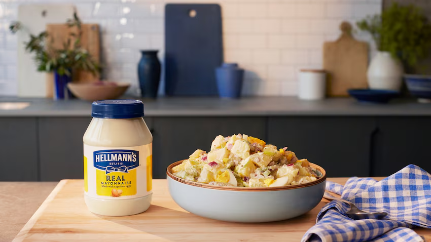 Xốt Mayonnaise Vị Nguyên Bản Hellmann’s 460ml - Thương Hiệu Mỹ, SX Thái Lan | Hellmann’s Real Mayonnaise 460ml