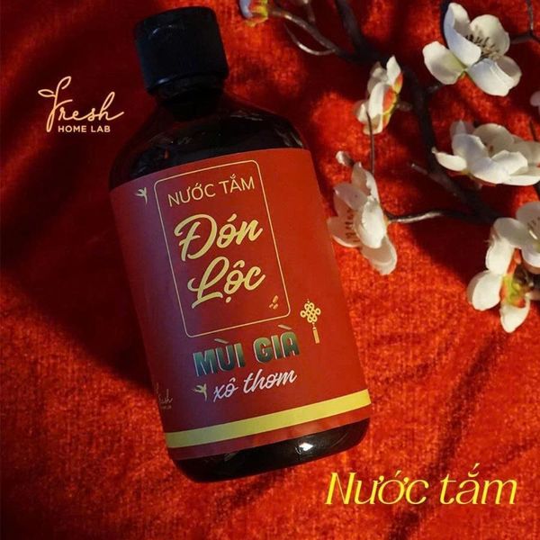 nước tắm mùi già thanh tẩy rằm tháng 7