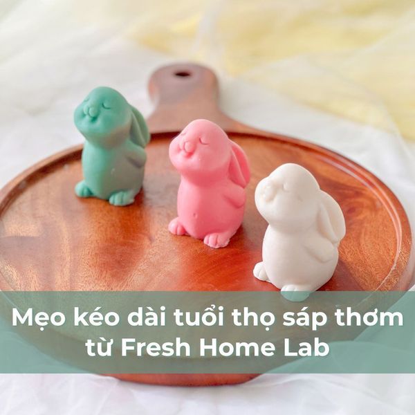 cách kéo dài tuổi thọ sáp thơm