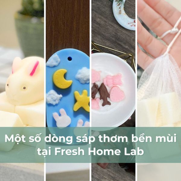 các dòng sáp thơm bền mùi