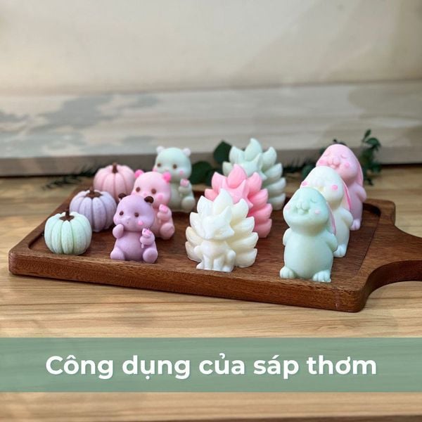 Các công dụng của sáp thơm