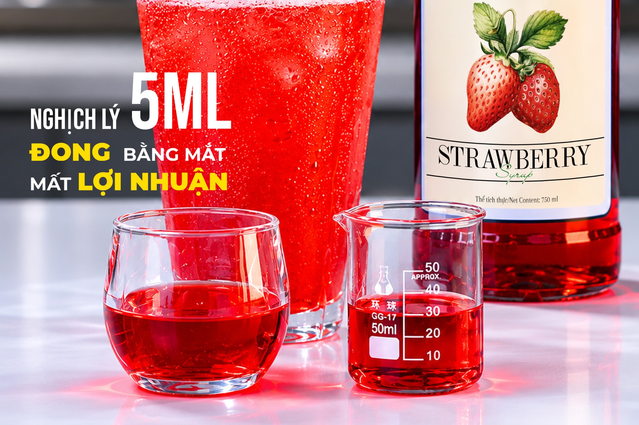 LỢI NHUẬN CẠN KIỆT VÌ THÓI QUEN ĐONG NGUYÊN LIỆU BẰNG MẮT