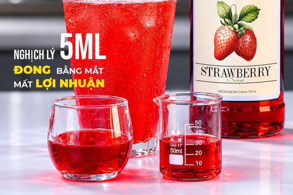 LỢI NHUẬN CẠN KIỆT VÌ THÓI QUEN ĐONG NGUYÊN LIỆU BẰNG MẮT