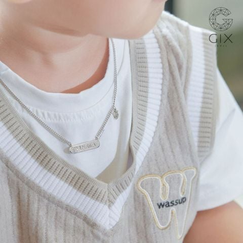 200+ Mẫu Dây Chuyền Khắc Tên Cho Bé Ý Nghĩa [An Toàn Cho Da]