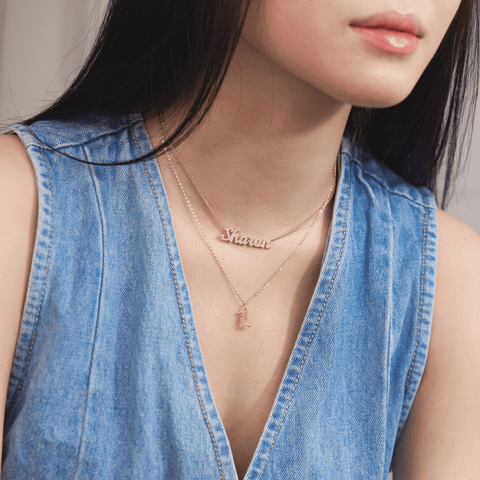 100+ Gợi Ý Dây Chuyền Chữ Cho Người Yêu Giúp Bạn Ghi Điểm Tuyệt Đối [THIẾT KẾ RIÊNG]