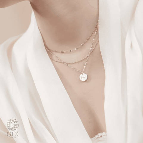 100+ Mẫu Dây Chuyền Khắc Tên Đẹp - [THIẾT KẾ RIÊNG] Giá Tốt Tận Xưởng Gix Jewel