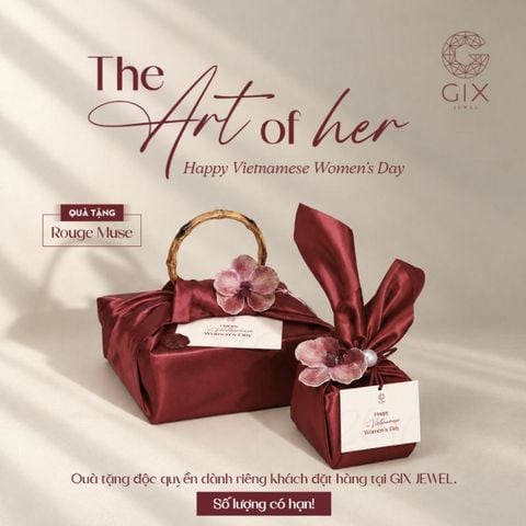 Chương Trình 20/10 Đặc Biệt Tại Gix Jewel - Mua Là Tặng, Mua Là Có Quà