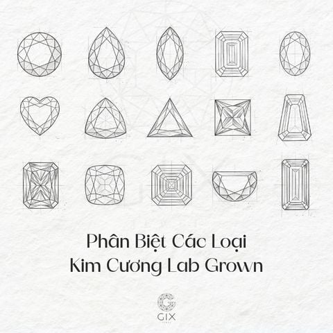 Phân Biệt Các Loại Kim Cương Nhân Tạo (Lab Grown) Hiện Nay