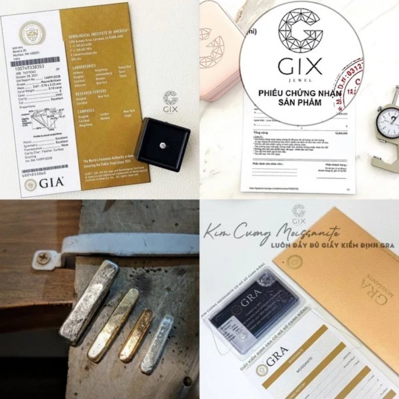 Quy trình chế tác thủ công và dịch vụ hậu mãi uy tín tại xưởng Gix Jewel.