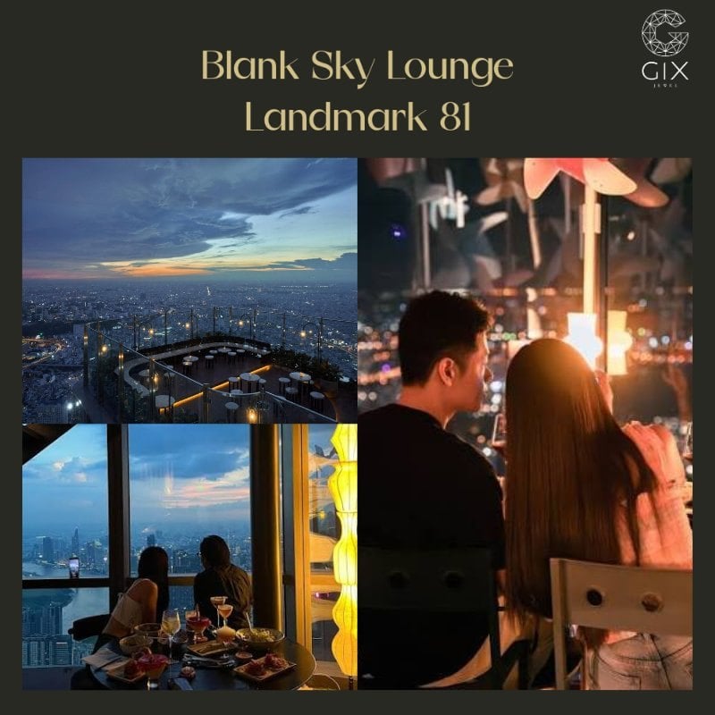 (Rooftop Landmark 81 với toàn cảnh Sài Gòn về đêm, phù hợp cho màn cầu hôn sang trọng)