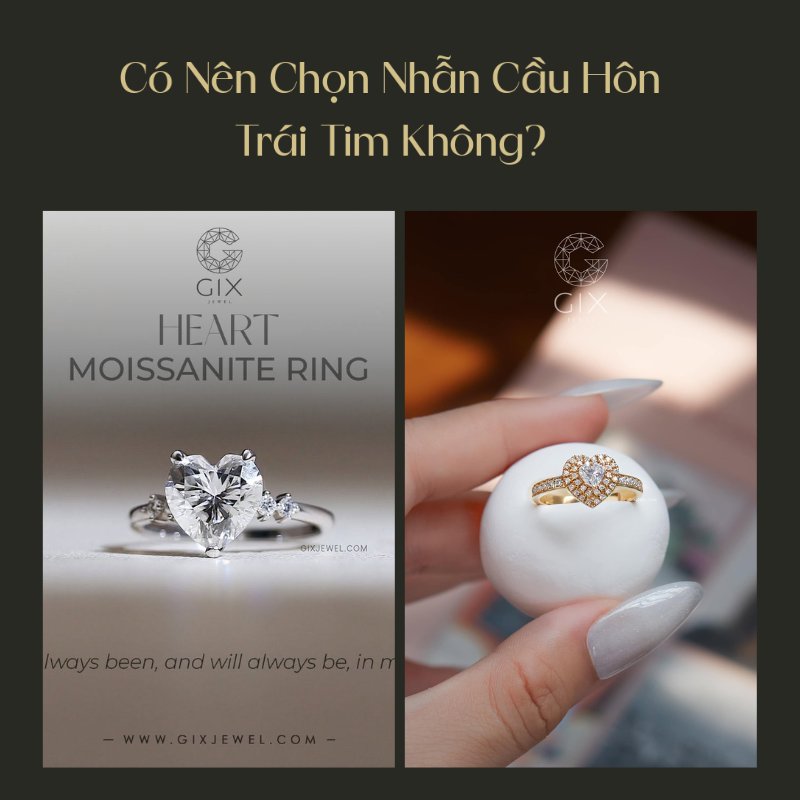 Dáng Heart cần chấu chắc chắn và tỷ lệ cân đối để vừa đẹp vừa bền