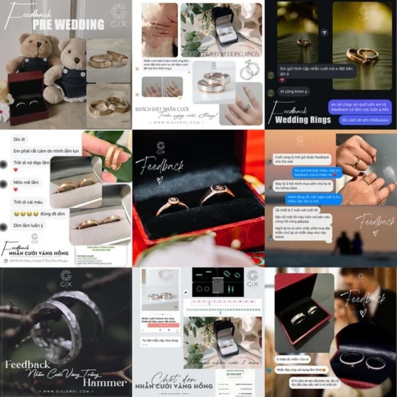 Quy trình chế tác thủ công và dịch vụ hậu mãi uy tín tại xưởng Gix Jewel.
