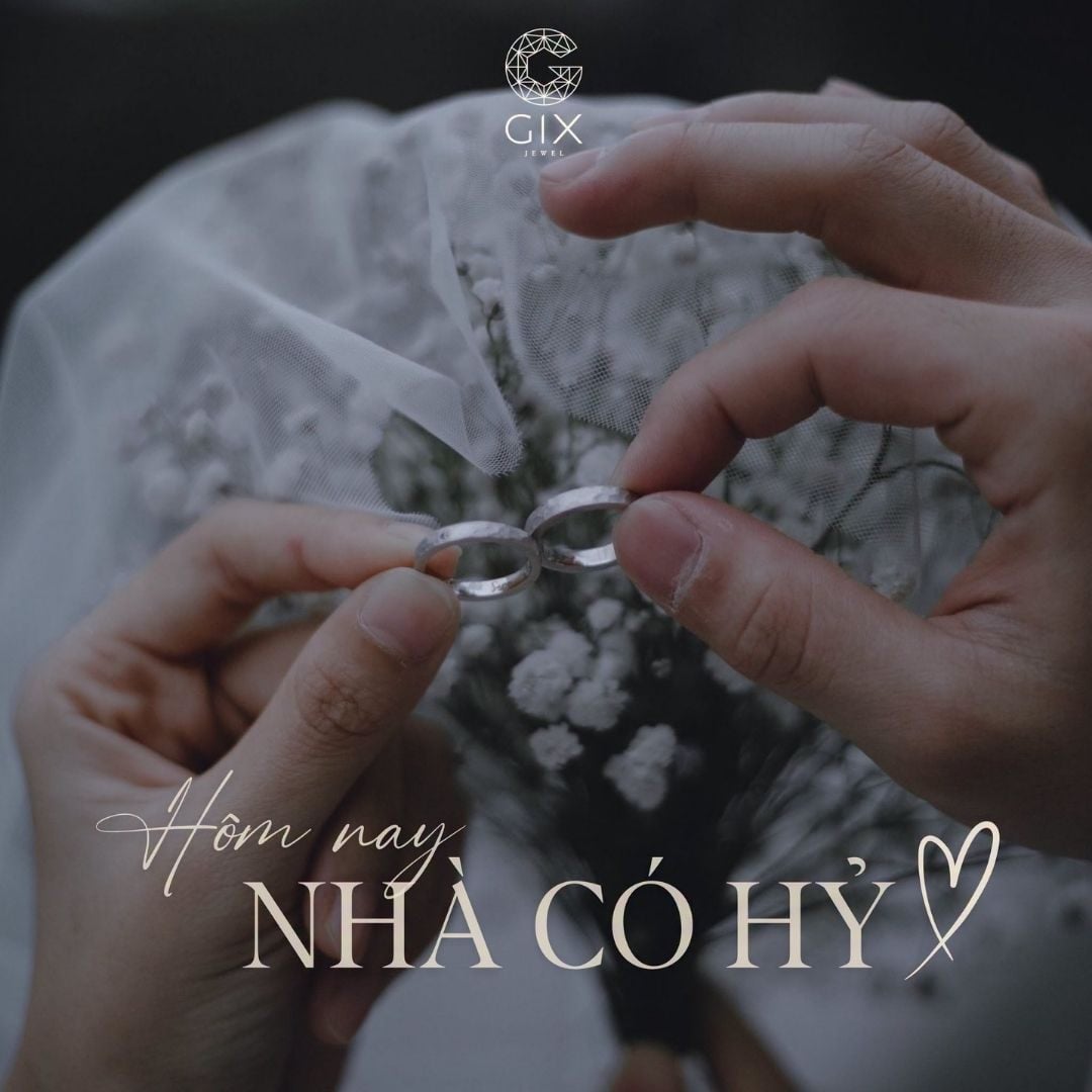 Nhẫn cưới thiết kế có tính thẩm mỹ cao