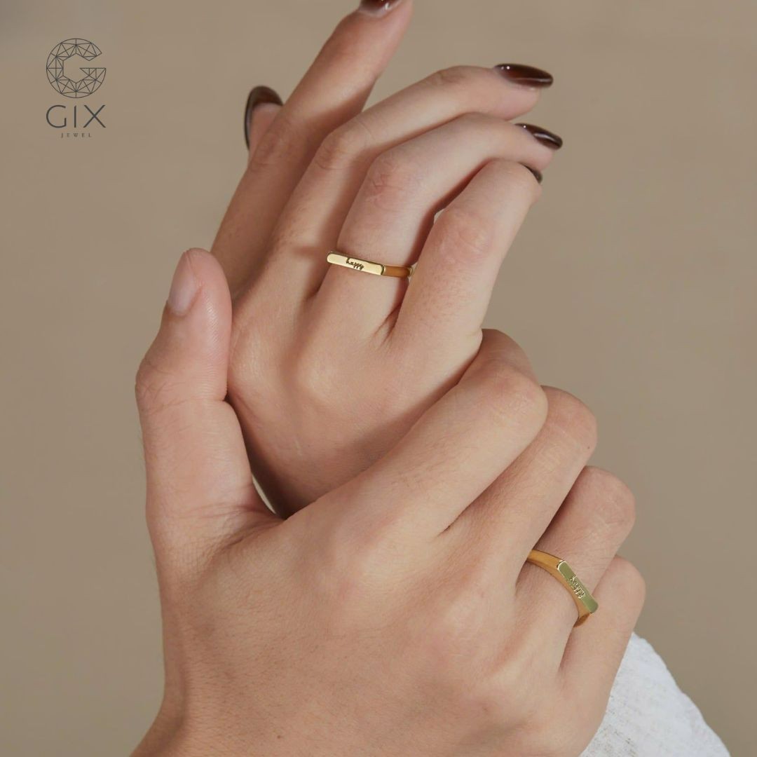 Khắc câu châm ngôn truyền cảm hứng lên nhẫn signet