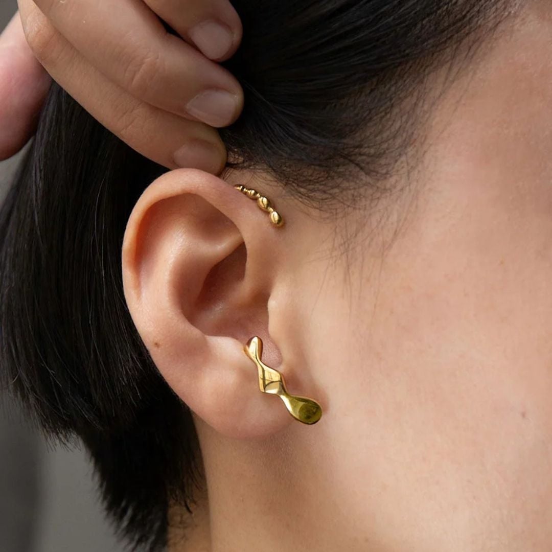 Khuyên tai kẹp vành dạng móc