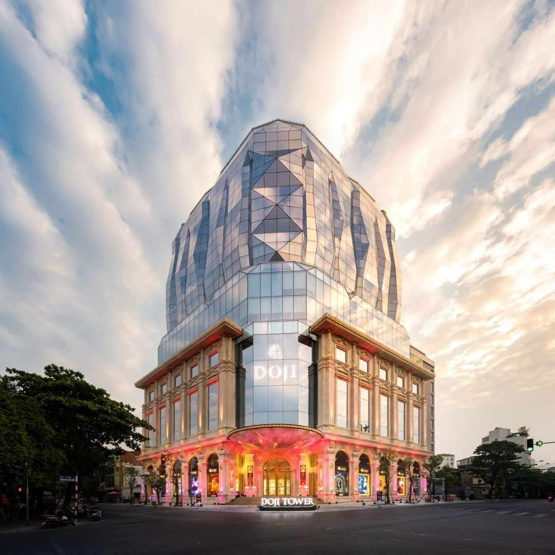 Toàn cảnh tòa DOJI Tower cao cấp, sang trọng