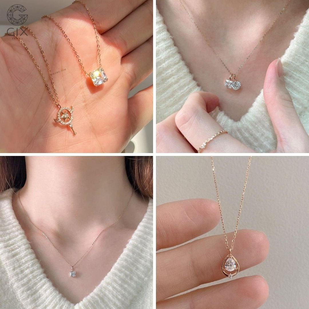 Cách chọn dây chuyền kim cương theo ngân sách