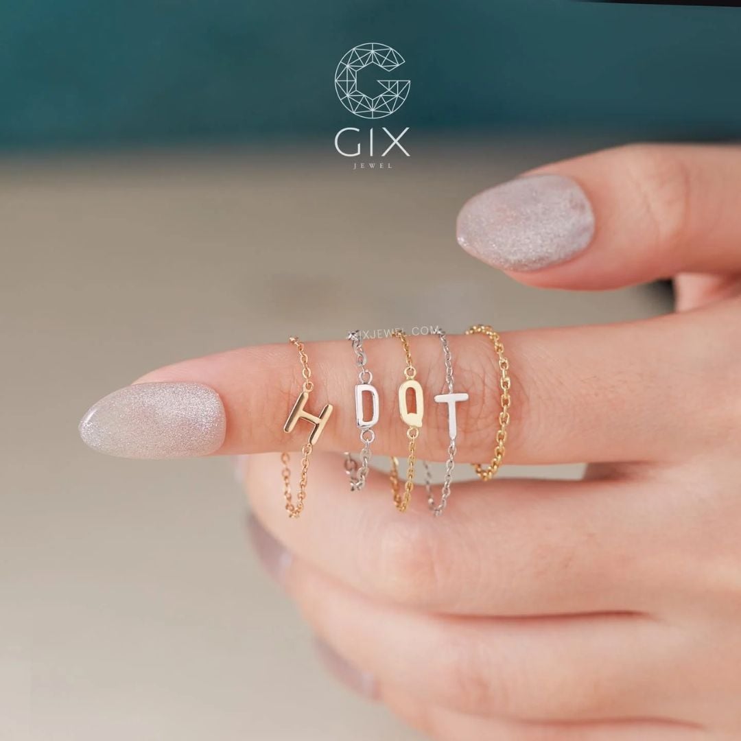 Nhẫn chữ dây xích GNN25050035