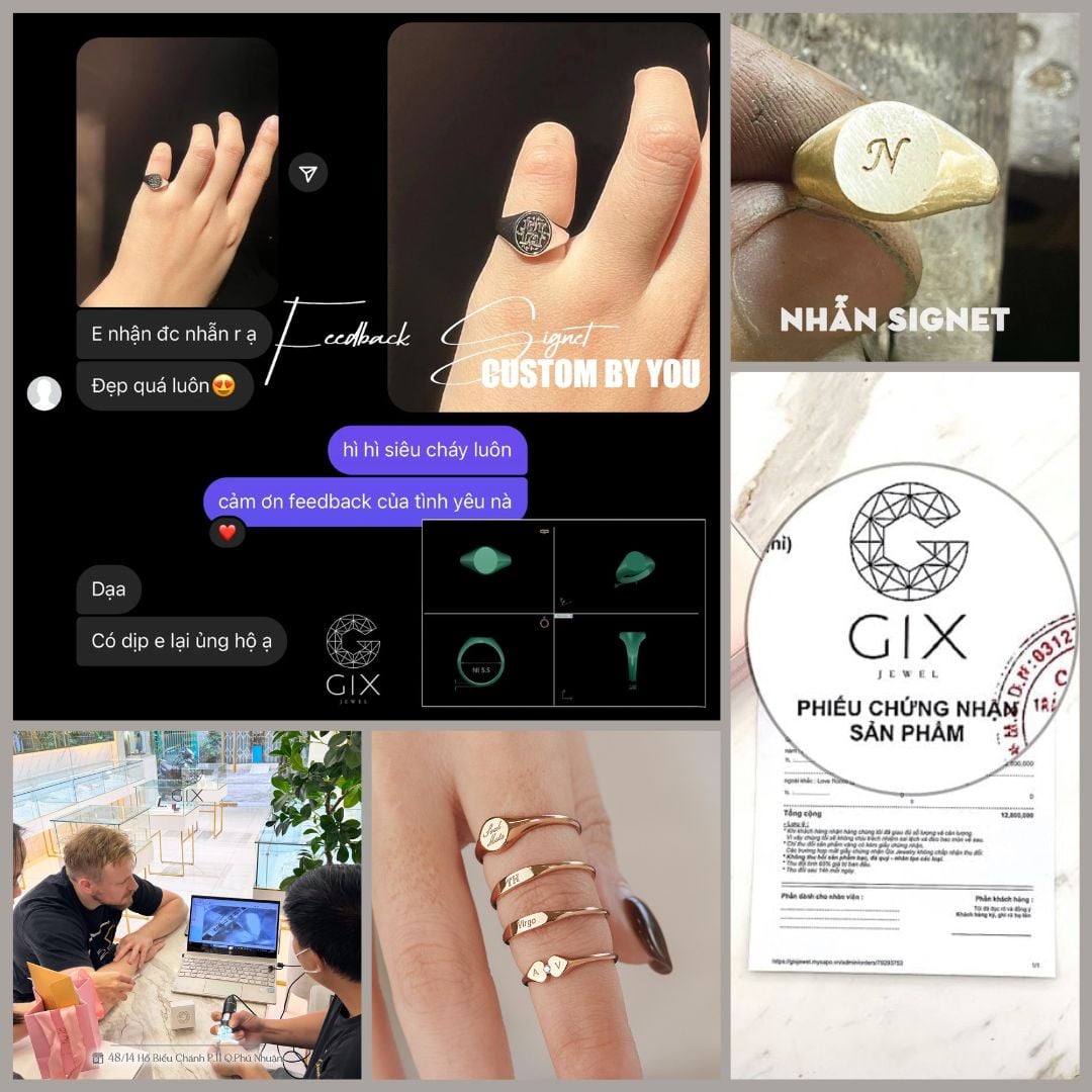 Vì sao chọn Gix Jewel làm nhẫn signet