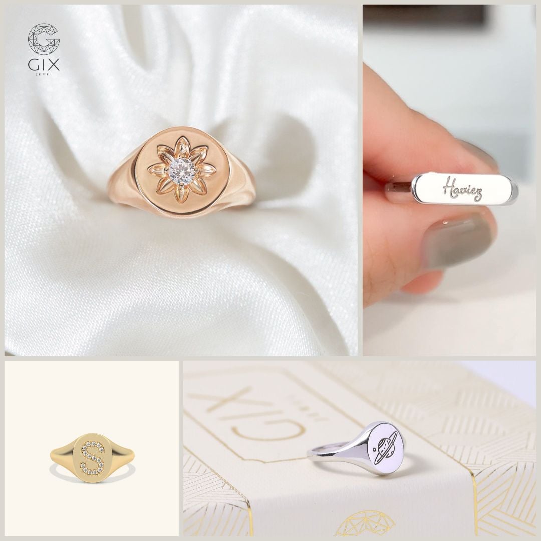 Chất liệu nhẫn signet ring
