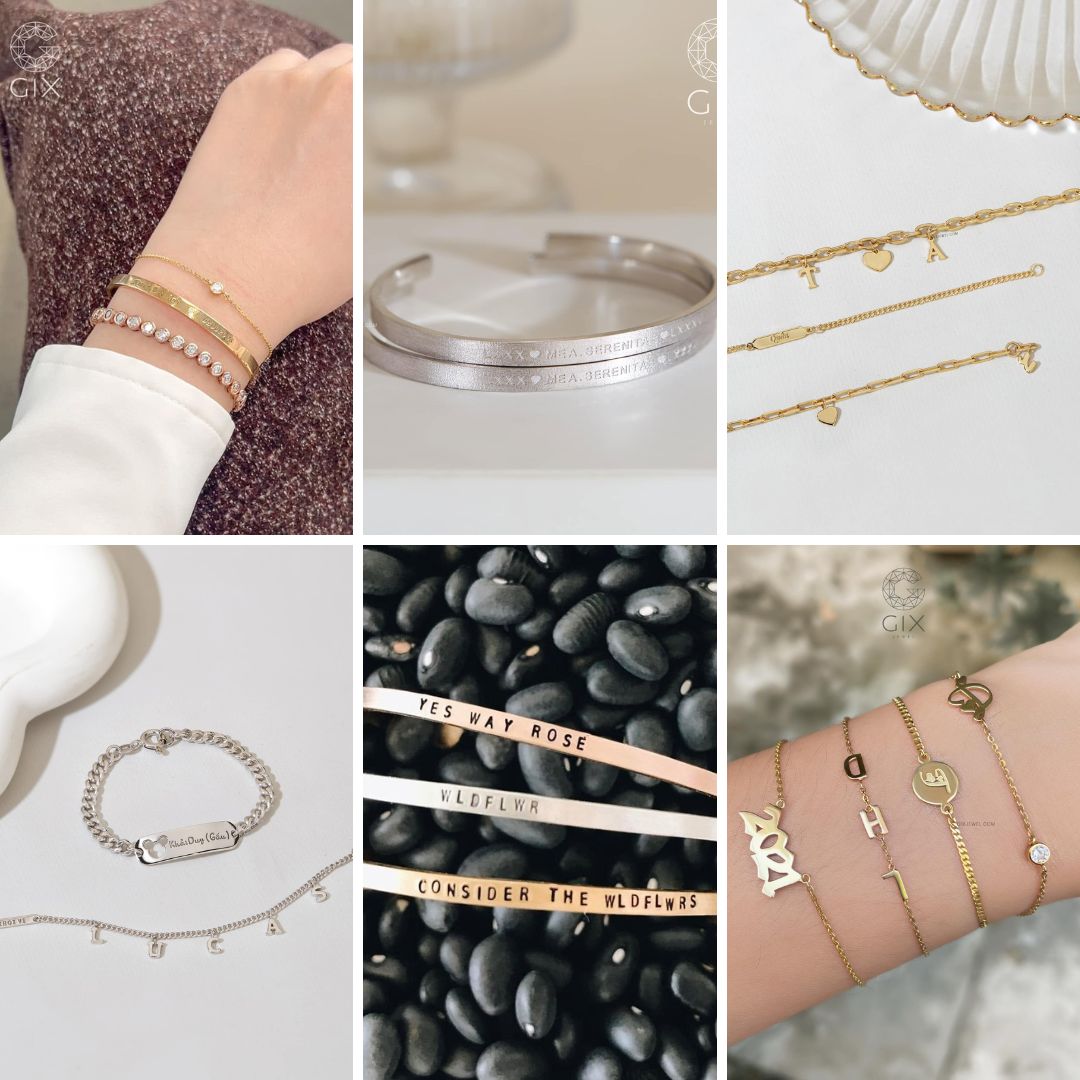 Gix Jewel có xưởng chế tác riêng, hỗ trợ thiết kế và cá nhân hóa vòng tay theo yêu cầu