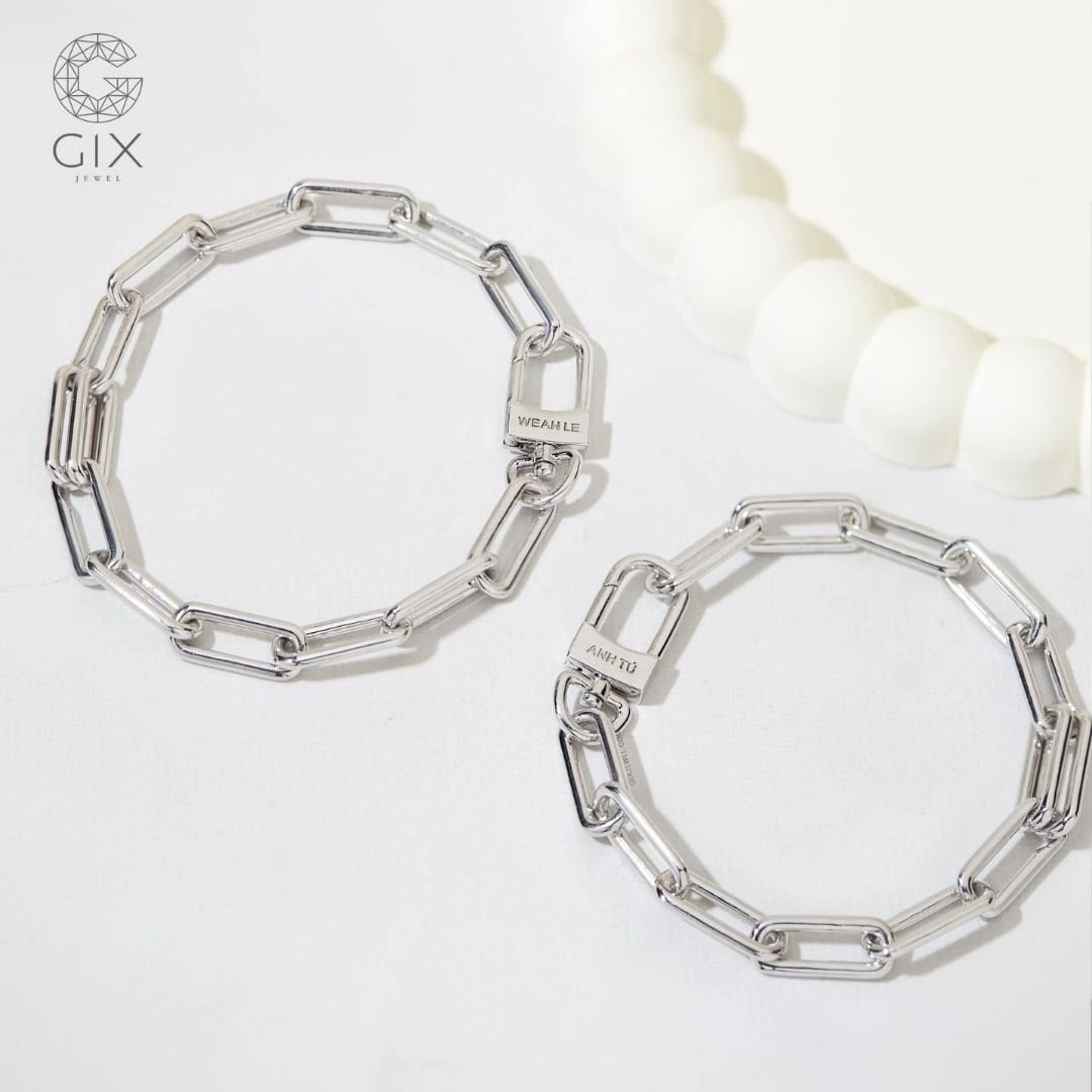 (Bạc 925, S925 là chất liệu phổ biến cho vòng tay bạc)