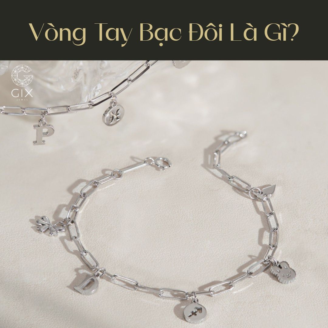 Vòng tay bạc đôi nam nữ có thể khác form dây nhưng vẫn giữ điểm liên kết chung