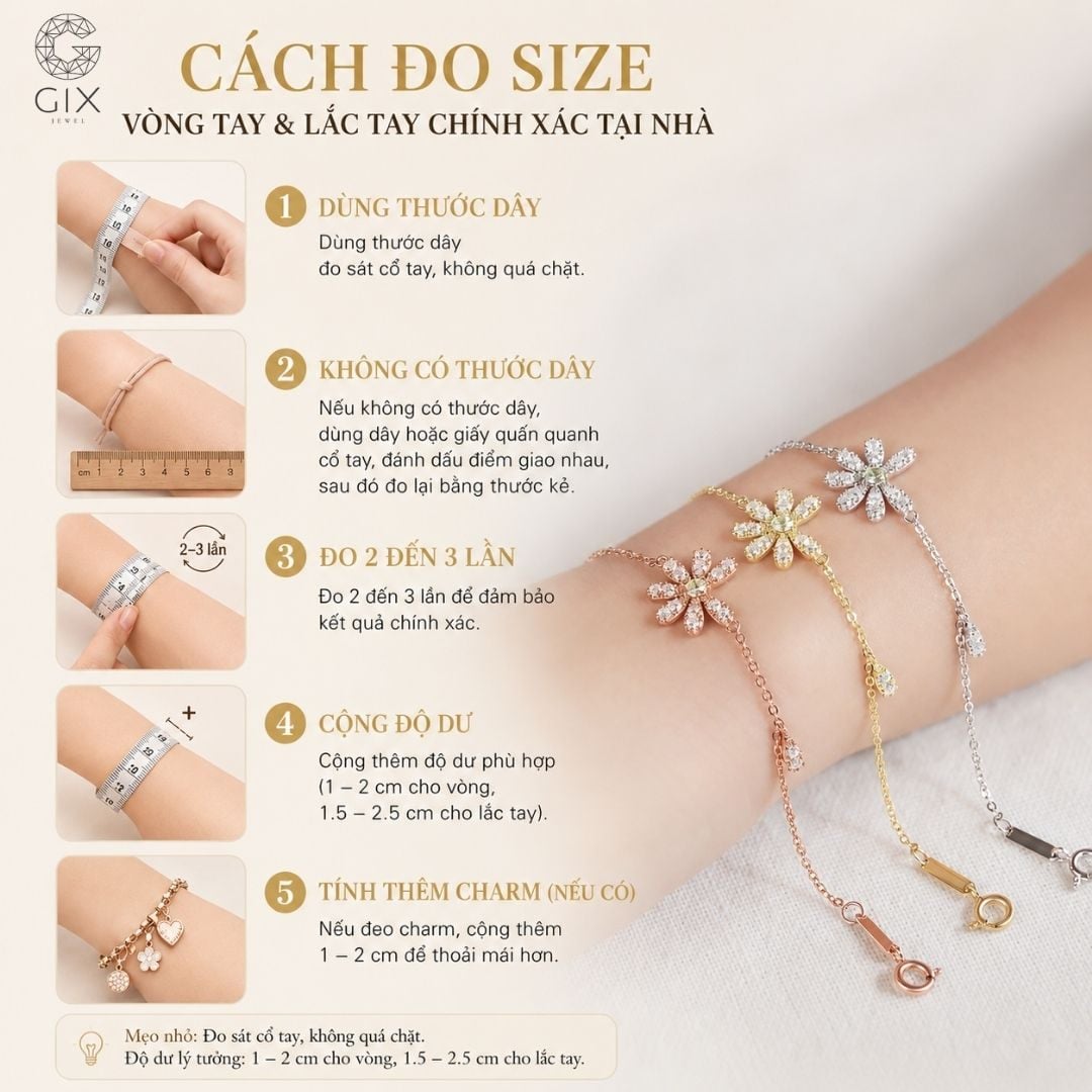 Đo size đúng cách giúp chọn mua chuẩn ngay từ đầu